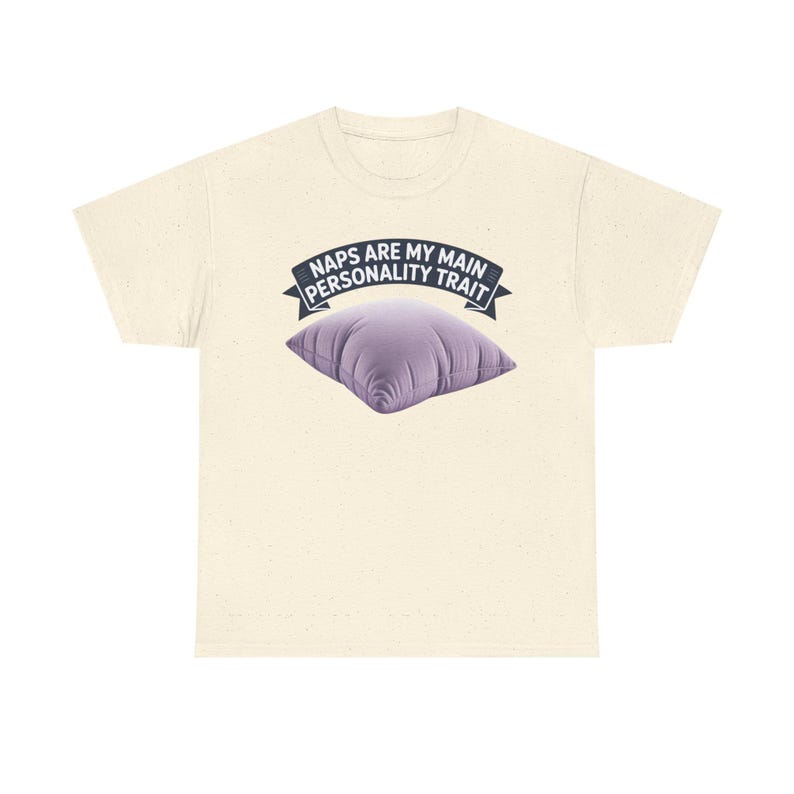 Nap Lover Shirt | Naps Are My Main Personality Trait, Sleep Humor Tee image 10