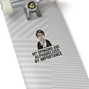 Librarian Shirt | My Opinions Alphabetized By Importance | Library Humor Tee image 20