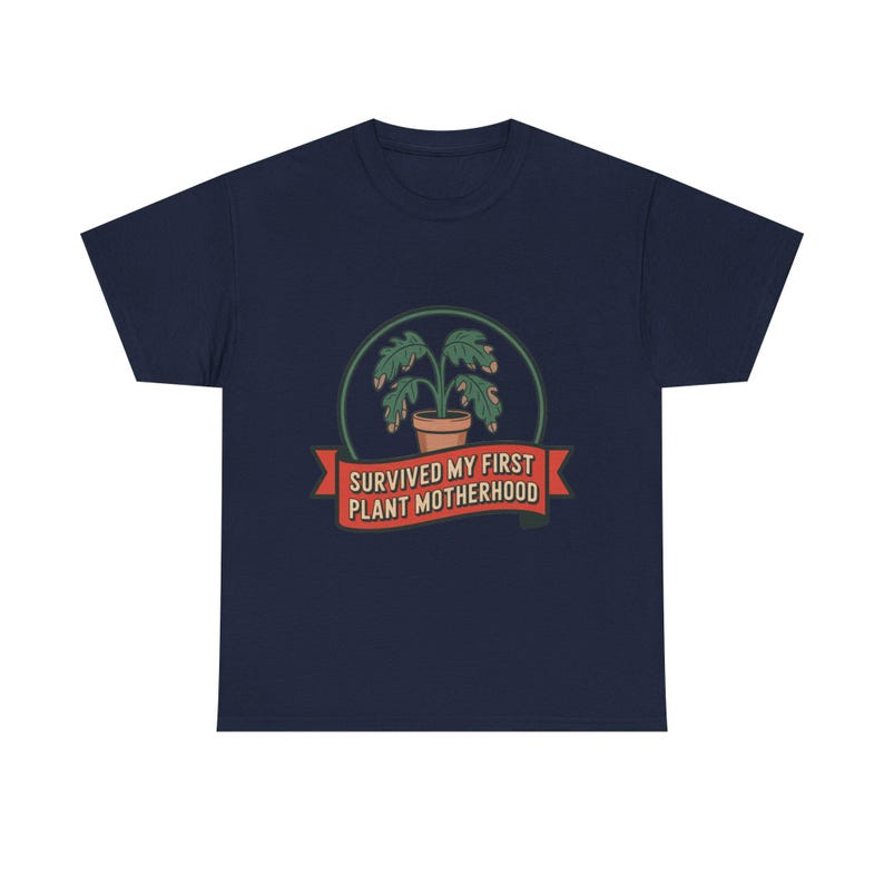 Camiseta "Mãe de Plantas" | Humor para quem se torna pai ou mãe de planta pela primeira vez | Presente perfeito para novas mamães imagem 7