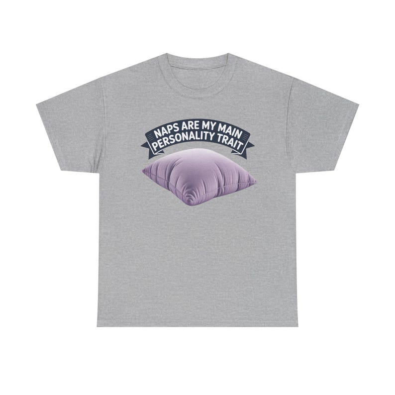 Nap Lover Shirt | Naps Are My Main Personality Trait, Sleep Humor Tee image 9