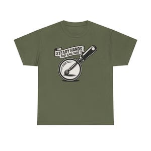 Miniature Painter Shirt | Steady Hands Hobby Humor Tee image 7