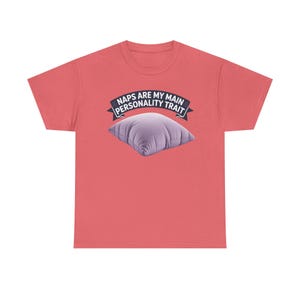 Nap Lover Shirt | Naps Are My Main Personality Trait, Sleep Humor Tee image 3