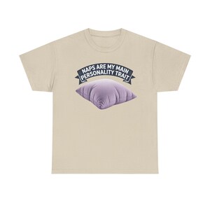 Nap Lover Shirt | Naps Are My Main Personality Trait, Sleep Humor Tee image 8