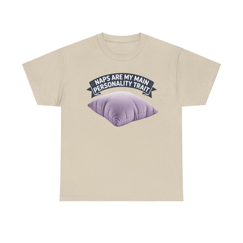Nap Lover Shirt | Naps Are My Main Personality Trait, Sleep Humor Tee image 8