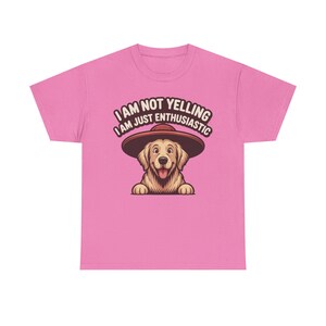 Dog Dad Shirt | Enthusiastic Not Yelling Humor | Funny Pet Owner Gift image 10