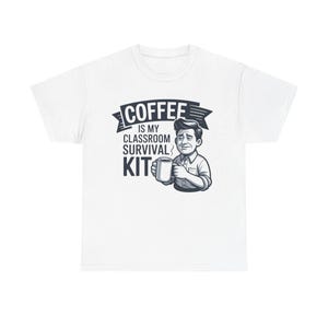 Maglietta divertente "Caffè per insegnanti" / Kit di sopravvivenza in classe / Regalo divertente per gli insegnanti immagine 1