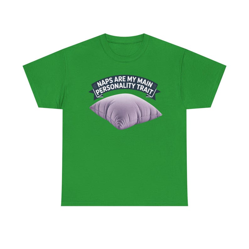 Nap Lover Shirt | Naps Are My Main Personality Trait, Sleep Humor Tee image 13