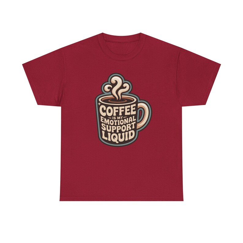 New Mom Shirt | Coffee Emotional Support Liquid | Sleep Deprived Parent Gift Tee image 11