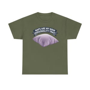 Nap Lover Shirt | Naps Are My Main Personality Trait, Sleep Humor Tee image 11