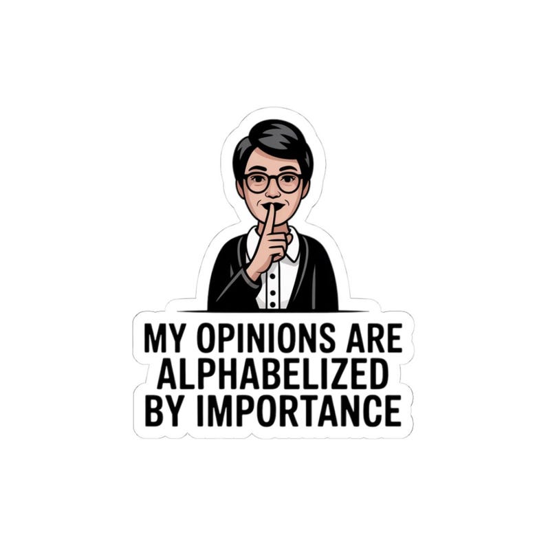 Librarian Shirt | My Opinions Alphabetized By Importance | Library Humor Tee image 10