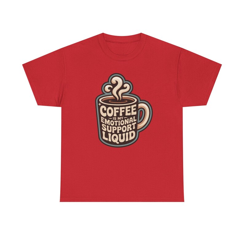 New Mom Shirt | Coffee Emotional Support Liquid | Sleep Deprived Parent Gift Tee image 10