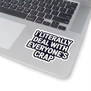 Funny Plumber Shirt | I Deal With Everyone's Crap Work Humor Tee image 17