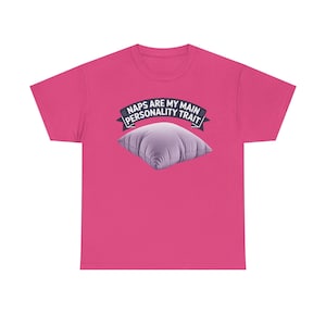 Nap Lover Shirt | Naps Are My Main Personality Trait, Sleep Humor Tee image 7