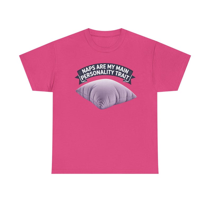 Nap Lover Shirt | Naps Are My Main Personality Trait, Sleep Humor Tee image 7