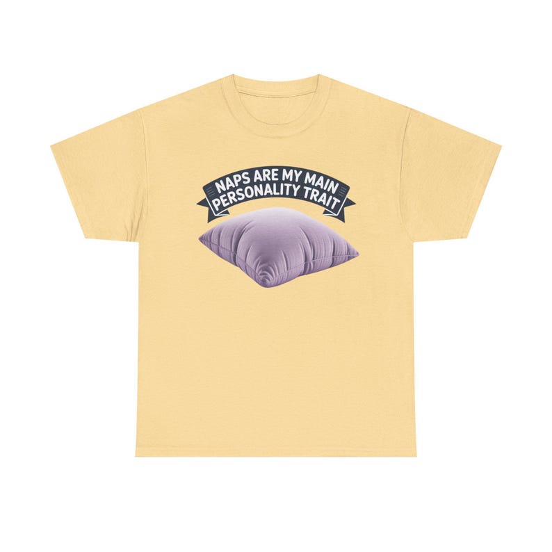 Nap Lover Shirt | Naps Are My Main Personality Trait, Sleep Humor Tee image 1