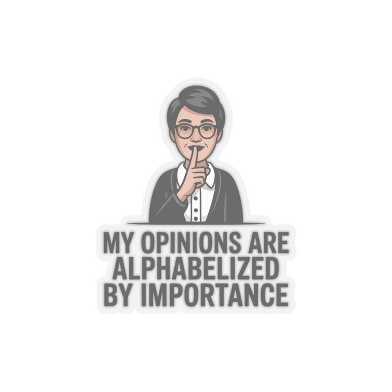 Librarian Shirt | My Opinions Alphabetized By Importance | Library Humor Tee image 13