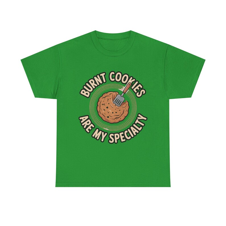 Bäcker Shirt | Gebrannte Kekse sind meine Spezialität Kitchen Fail Humor | Original Geschenk für Hobbybäcker Bild 7