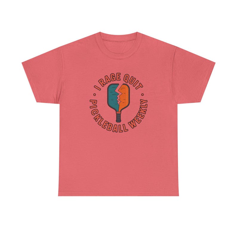 Pickleball Shirt | I Rage Quit Weekly | Funny Sports Gift for Competitive Players image 3