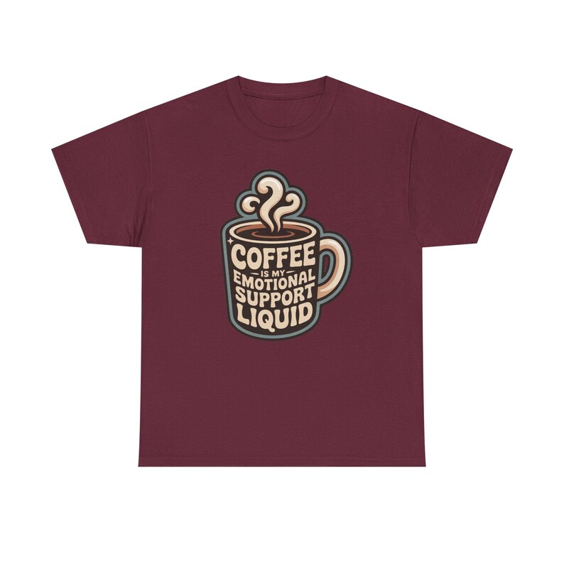 New Mom Shirt | Coffee Emotional Support Liquid | Sleep Deprived Parent Gift Tee image 6