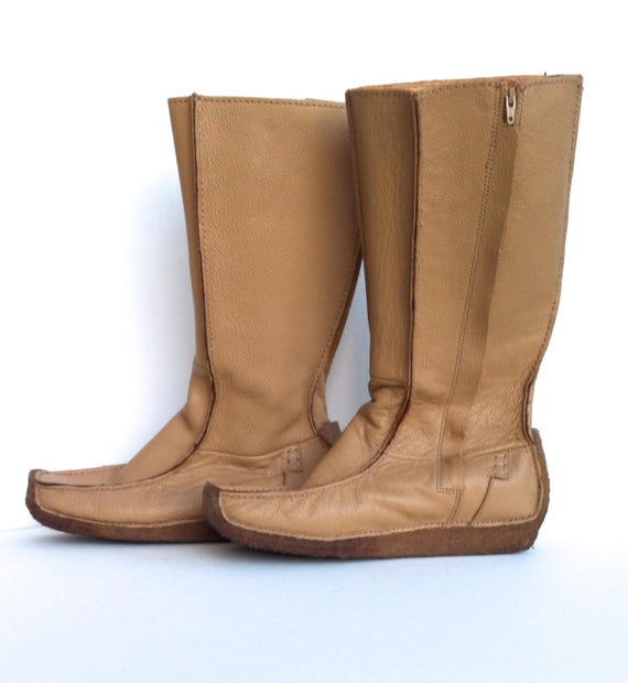 JOHN FLUEVOG Loafer Moccasin Boots Size 7 Women's