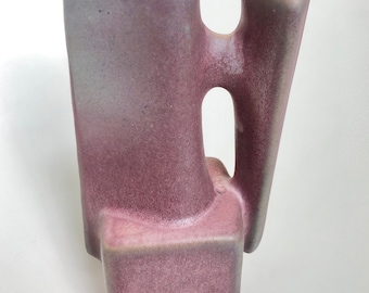 MATT CAMPS Loré Vase Rare Pink Glaze Designed for Beesel in Netherlands