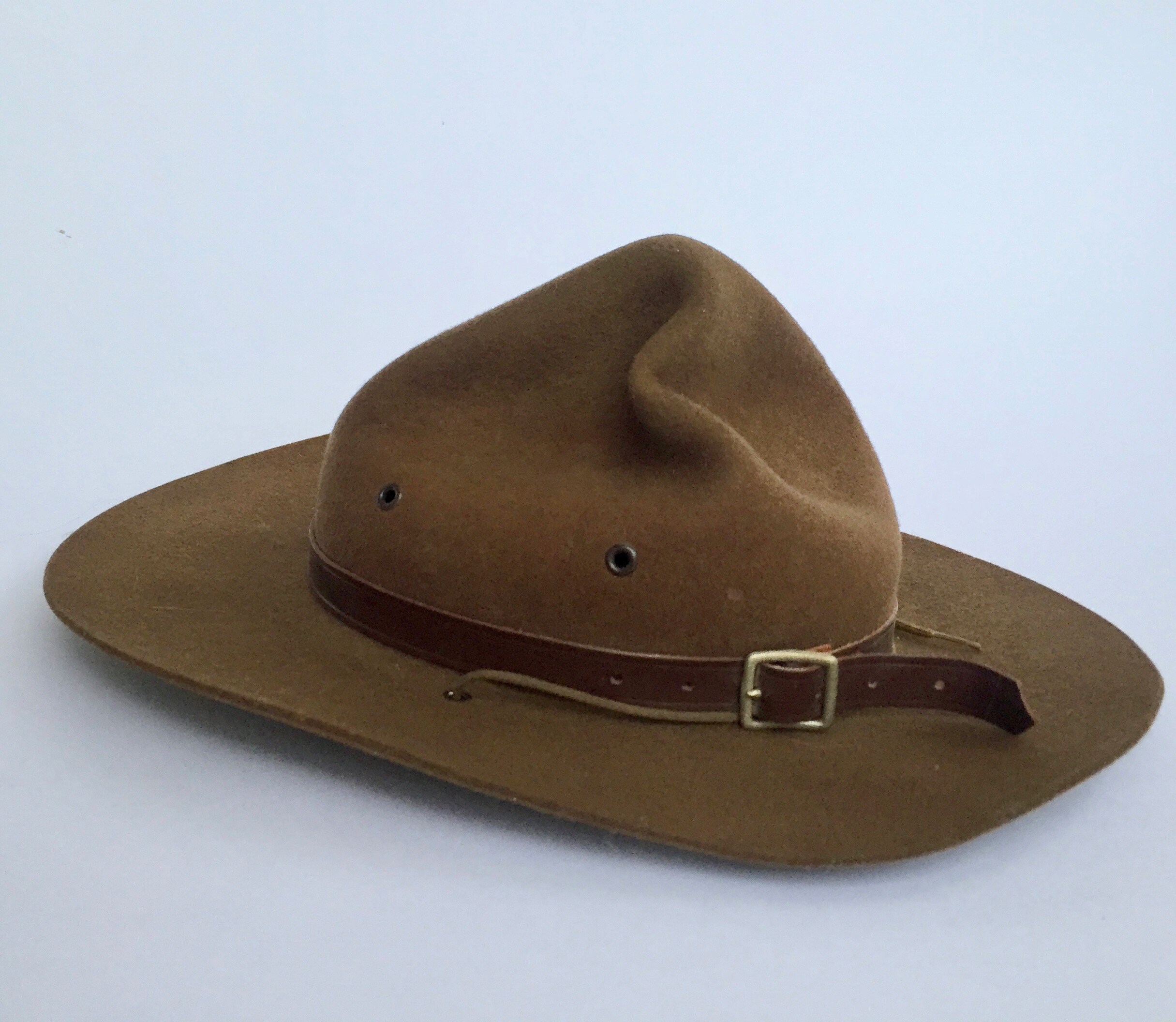 OFFICIAL BOY SCOUT Hat. Brown Felt. 20 