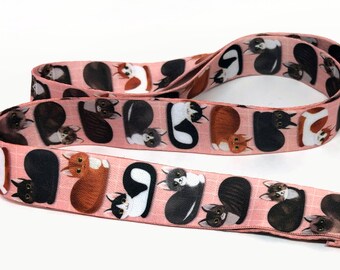 Cat Loaf Lanyard / Cat ID Badge Holder / Kawaii Cat Keychain / Key Lanyard / Teacher Lanyard / Nurse Lanyard / Cat Gifts