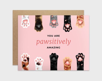 Cat Pun Valentines Etsy