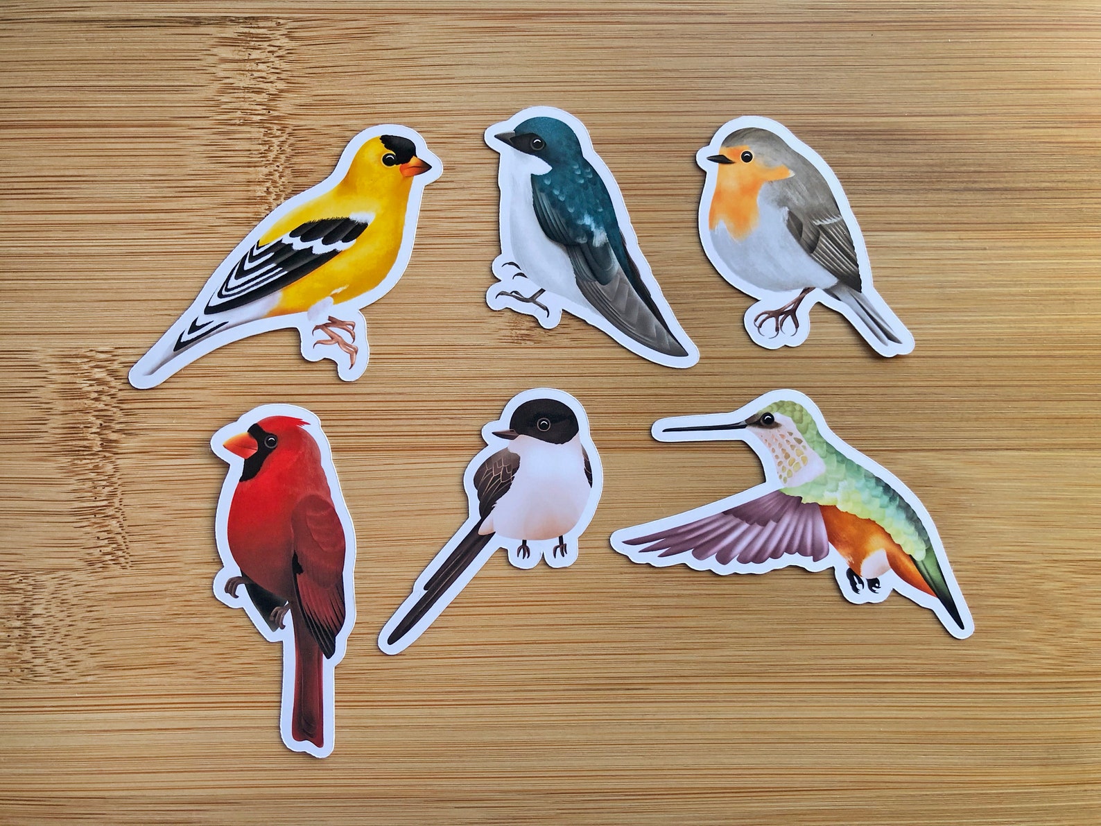 Bird Sticker Pack 12pc / Bird