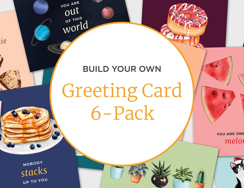 Greeting Cards /Custom 6-Pack image 1