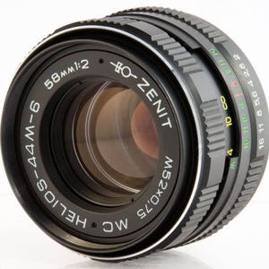 Sony Nex Sony Emc Helios 44 M 6 58mm F2 Lens For Canon Eos Etsy