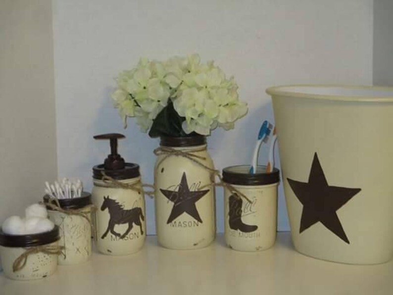 Western Bathroom Decor Cowboy Boot Toothbrush Holder Western Etsy