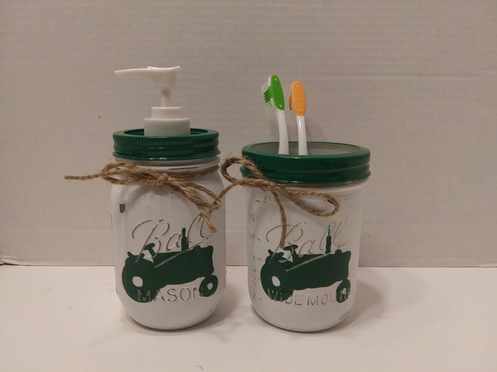 Decoración del tractor juego de baño de la casa de la granja | Etsy