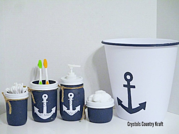 anchor themed bathroom decor