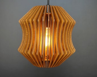 Éclairage de lustre, abat-jour en bois, lampe en bois, plafonnier, abat-jour en bois, lampe suspendue, abat-jour moderne, luminaire en bois, moderne