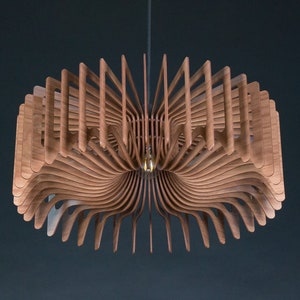 chandelier lighting,pendant light,wood ceiling lamp,wooden ceiling light,Geometric Lamp,dining light,pendant lights wood,modern light image 1