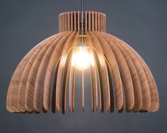 Lámpara de techo de madera, lámpara colgante, lámpara de madera, luminaria, luz de madera, iluminación de araña, lámpara de techo de madera, lámpara geométrica, luz de comedor