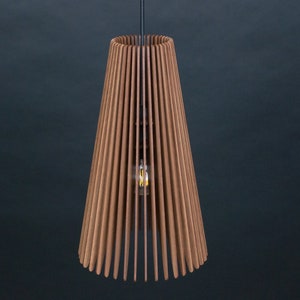 Mid century modern light, mid century lamp, mid century light fixture, pendant light, pendant lamp, wooden pendant light, wood pendant light