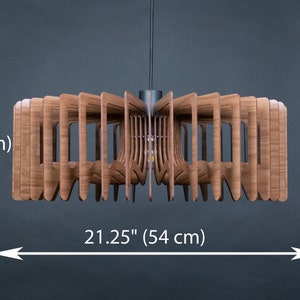 Kronleuchter Beleuchtung,Holz Deckenleuchte,Holz Deckenleuchte,Geometrische Lampe,Essen Licht,Holz Pendelleuchten,modernes Licht Bild 4