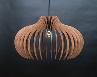 Wood pendant Light ,wood ceiling lamp,mid century modern, wooden pendant light,ceiling light fixture ,modern lampshade,wooden light