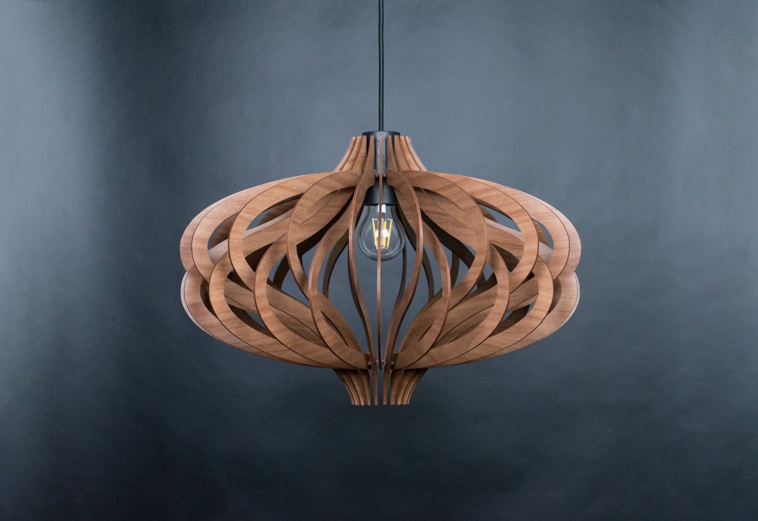 Scandinavian Pendantwooden Pendant Lightscandinavian - Etsy Australia