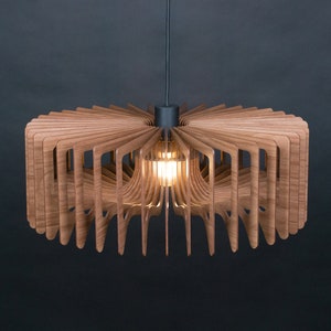 Kronleuchter Beleuchtung,Holz Deckenleuchte,Holz Deckenleuchte,Geometrische Lampe,Essen Licht,Holz Pendelleuchten,modernes Licht Bild 7