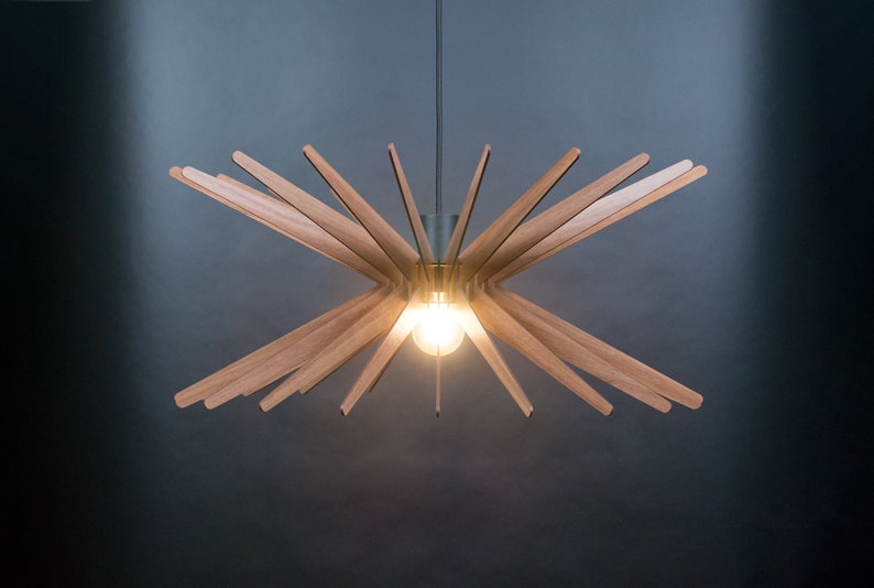 wood ceiling lamp,wooden ceiling light, chandelier lighting,Geometric Lamp,dining light, pendant light, pendant lights wood,modern light image 6