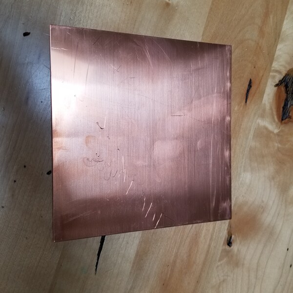 Copper Sheet for Etching Etsy