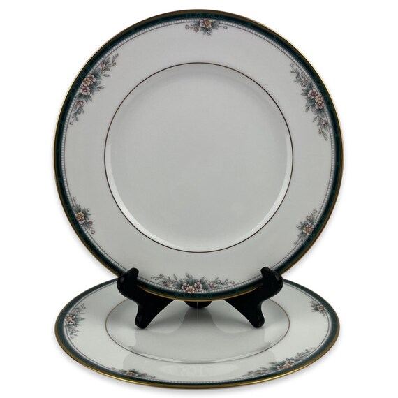 Noritake Landon Salad Dessert Plates Set of 2 Vintage 4111 China 8 