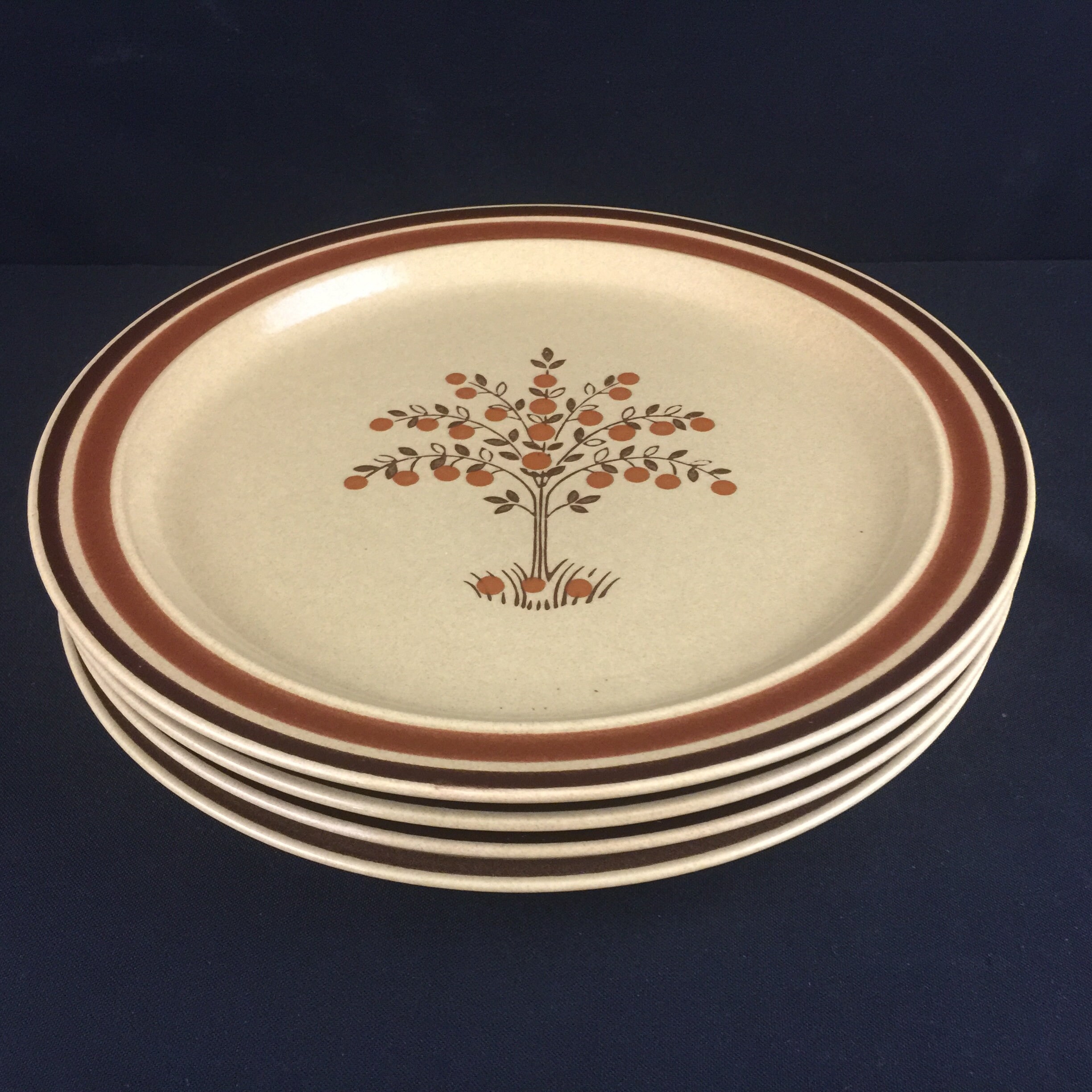 Set of 4 Vintage Dinner Plates 10 3/4 by Newcor Etsy