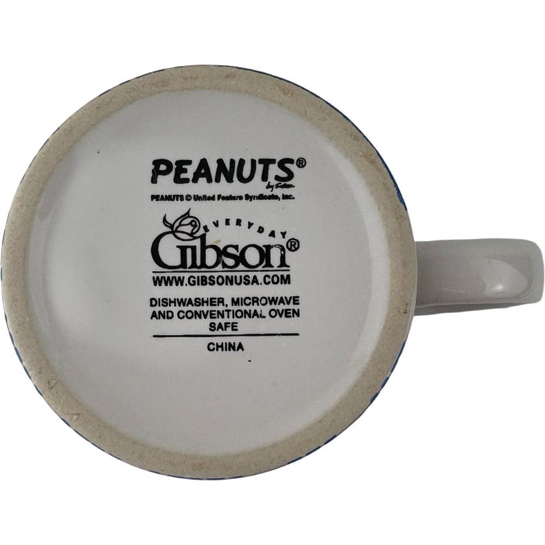 Gibson Peanuts Sally Coffee Mug Vintage 11oz Nobody Ever Tells Me Anything Comic Strip image 6