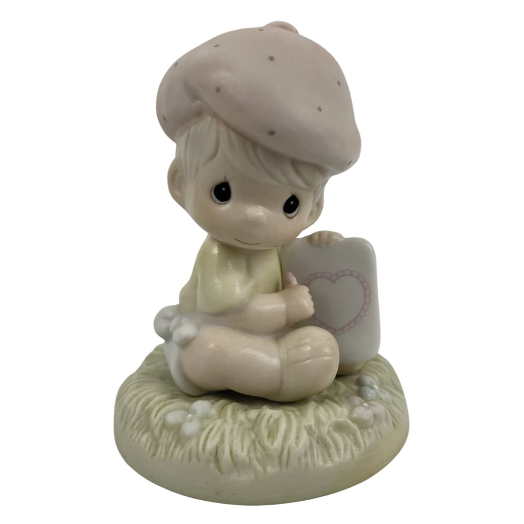 Precious Moments Figurine Loving You Dear Valentine Enesco 306932 ...