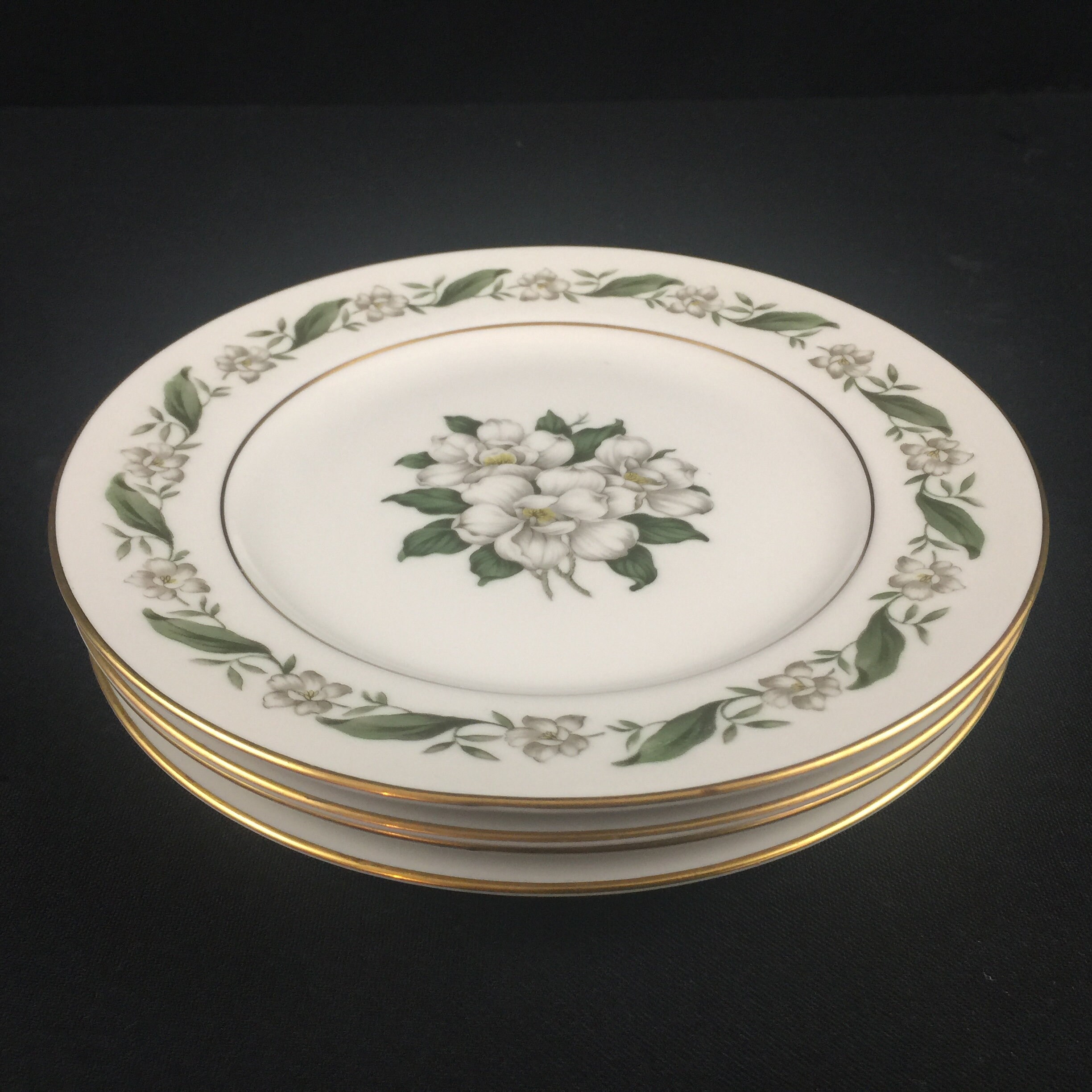 Set of 4 Vintage Bread and Butter Plates 6 by Royal Etsy