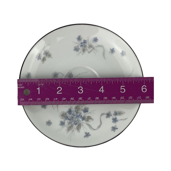 Noritake Suzette Cups and Saucers Set of 4 Vintage 5803 Lavender